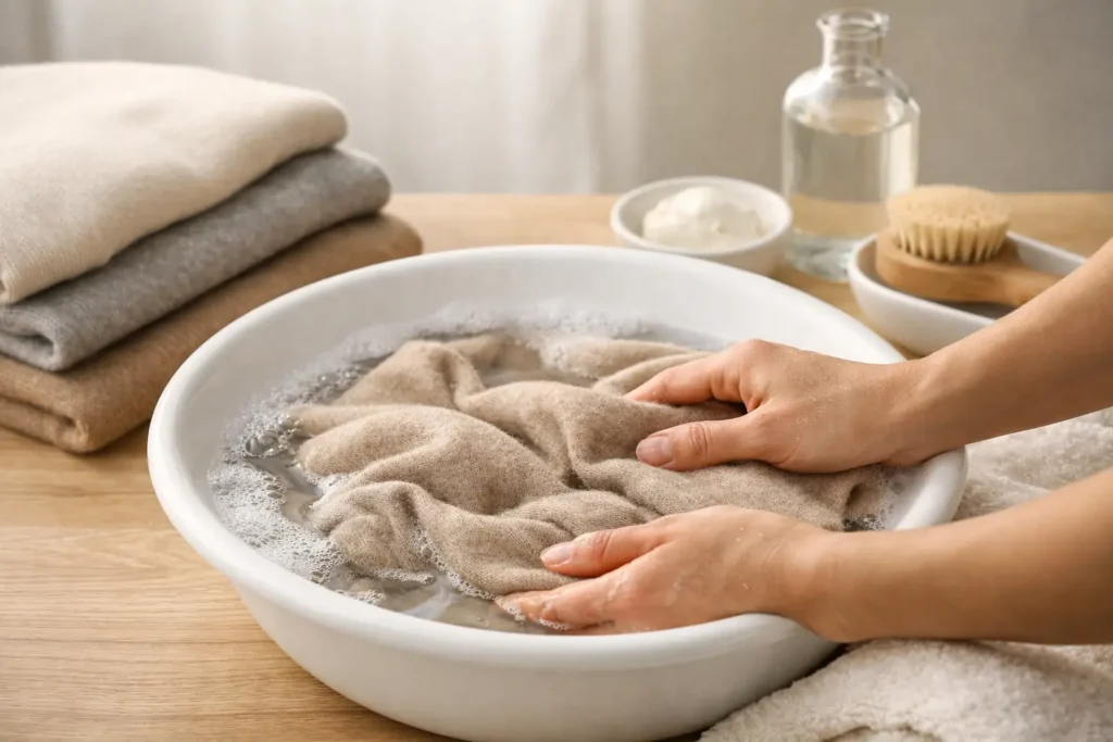 Cleaning Cashmere Without Damage at Home