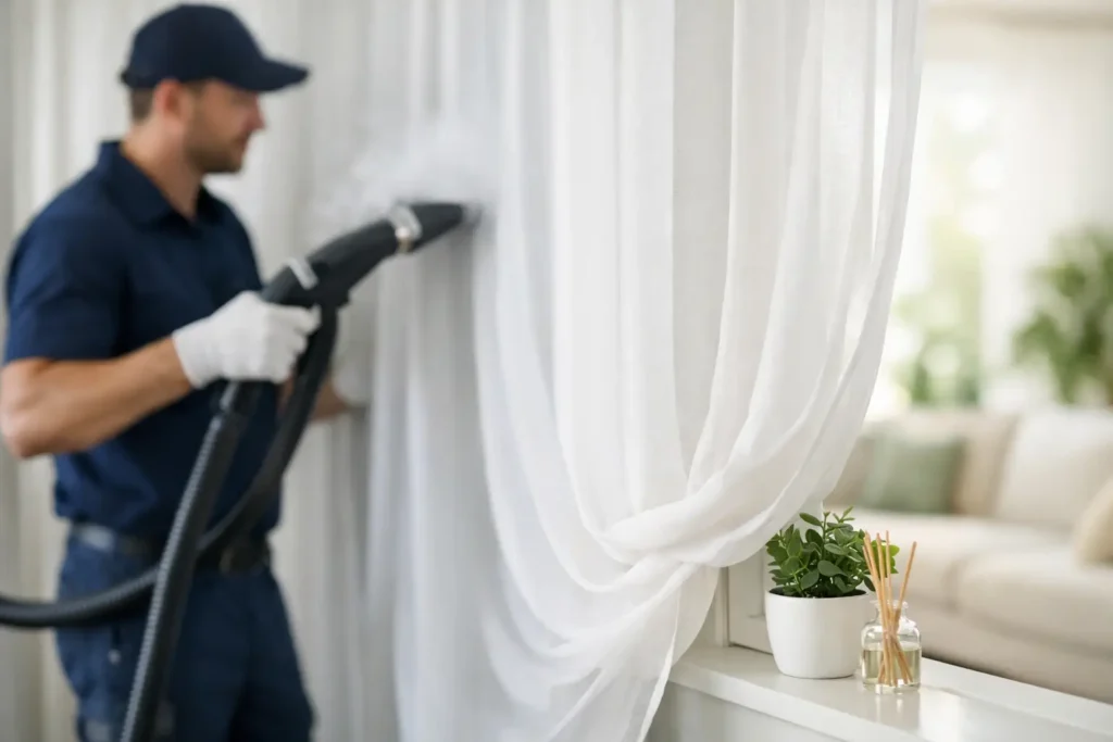 Curtain Cleaning Service for Fresh, Safer Homes